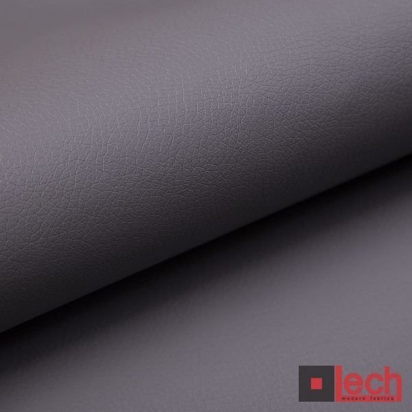 BOXSPRING TORY MET SCHUIVEN LICHT GRIJS LEDERLOOK - Afbeelding 2